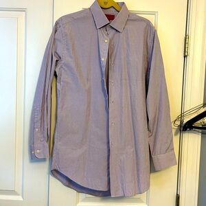 Men’s dress shirt - subtle purple stripes